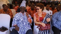 Dr. Papa Kwesi Nduom and wife Yvonne Nduom