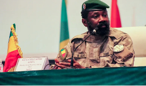 Mali's military leader, Assimi Goita,