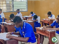 Students sitting the BECE | File Photo