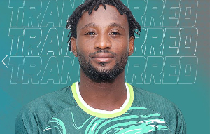 Highly-rated defensive midfielder Lord Hilary Adabo
