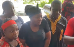 Watch video of inconsolable mother of midwife killed by speeding vehicle at Mampong-Akuapim