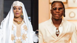 Mzbel (L) says Stonebwoy (R) showed bitterness over Grammy Hiplife list