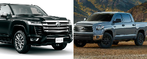 The procurement order includes 18 Toyota Land Cruisers and 4 Tundras