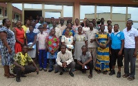 DCE with civic groups and Inter-Party Dialogue Committee (IPDC) members