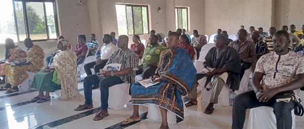 Participants at the forum