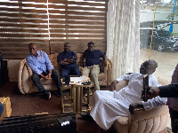 Dr Amin Adam declared his endorsement during a courtesy call on him by Sylvester Tetteh