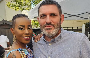 Daniel Forrester With Late Ghanaian Fiancee Caroline