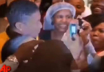 Watch how fans mobbed Asamoah Gyan in South Africa during the World Cup