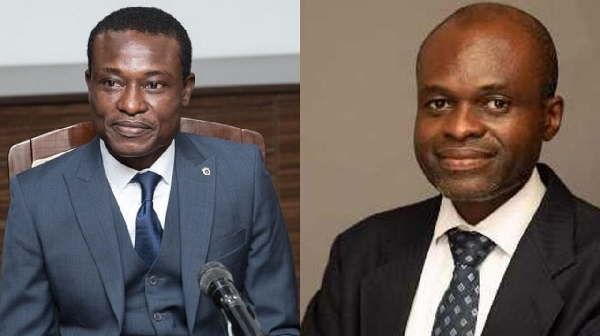 Martin Kpebu (L) has urged the OSP to freeze assets of Ken Ofori-Atta