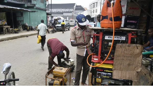 Nigeria's erratic power grid forces households and businesses to use diesel and petrol generators