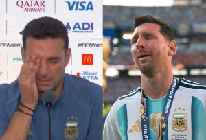 Argentina coach Lionel Scaloni and Messi shed tears after losing World Cup final Argentina coach Lionel Scaloni and Messi shed tears after losing World Cup final