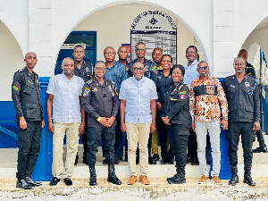 Participants in the meeting included Regional, Divisional, and District Police Commanders