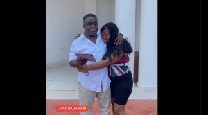 Keisha clinged to her long-lost father following their reunion
