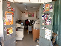 A printing and photocopy shop