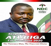Atubiga announced his presence on the political scene when he contested the 2012 NDC parliamentaries