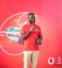 Head of Vodafone Cash, Martison Obeng-Agyei