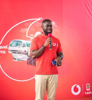 Head of Vodafone Cash, Martison Obeng-Agyei