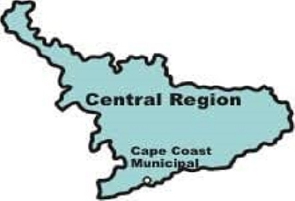 File photo: Map of Central Region