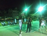 Warriors (white) in action against Aspirants.
