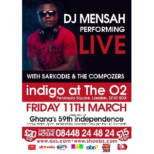 DJ Mensah to perform with Sarkodie