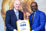 FIFA president meets GFA president Kurt Okraku in Zurich for football development talks