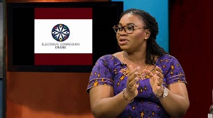 Chair of the Electoral Commission, Charlotte Osei