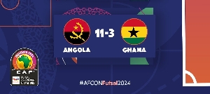 Angola Beats Ghana In FUTSAL AFCON