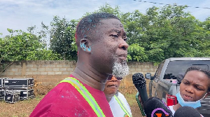 President of GHANET, Ernest Amoabeng Ortsin