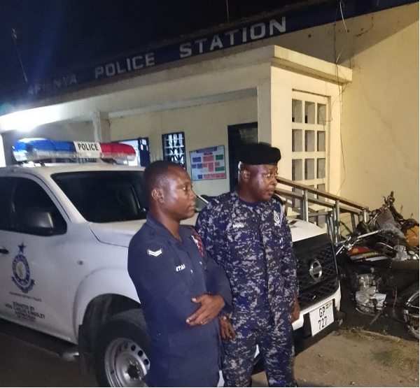 The two officers who have been jailed