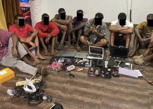 11 Arrested Nigerians