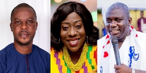 Sylvester Tetteh, Catherine Afeku and Samuel Aye-Paye were lead figures of the Alan campaign