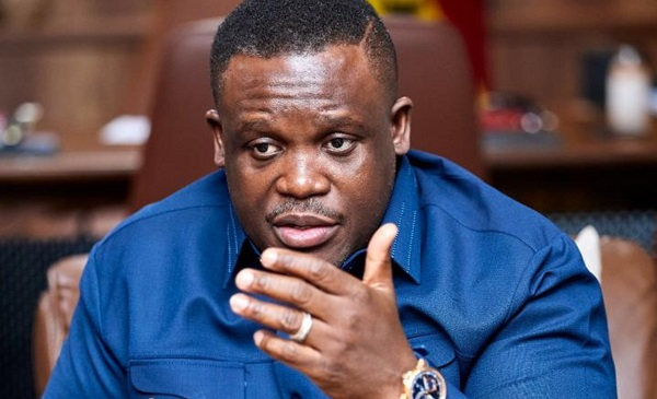 Samuel Nartey George is the Minister of Communication, Digital Technology and Innovations