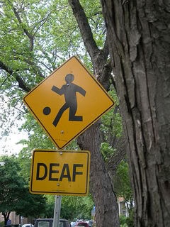 Sign Deaf Soccer