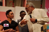 Rawlings has denied knowledge of reports that Zanetor could be Mahama's running mate