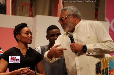 Rawlings has denied knowledge of reports that Zanetor could be Mahama's running mate