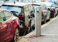 File photo of EVs