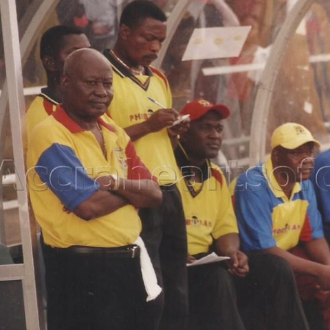 Legendary coach Cecil Attuquayefio