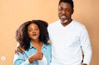 A Plus and his wife, Akosua Vee