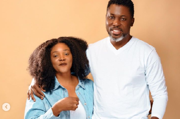 A Plus and his wife, Akosua Vee