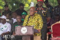 President Akufo-Addo at the 2024 Green Ghana Day