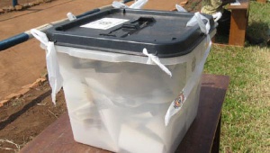 File photo of a ballot box