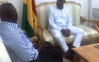 The taxi driver in a chat with the Vice President
