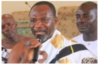 Obrempong Nyamful Krampah XI is Omanhene of Gomoa Ajumako Traditional Area