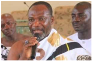 Obrempong Nyamful Krampah XI is Omanhene of Gomoa Ajumako Traditional Area