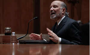 US Secretary of Commerce Howard Lutnick testifies before the Senate Appropriations Subcommittee