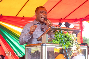 Deputy Minister for Lands and Natural Resources, George Mireku Duker