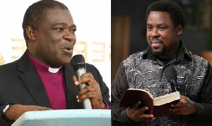 Rev. Dr. Opuni Frimpong (L) And Prophet T.B. Joshua