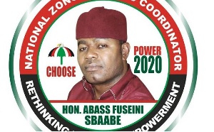 Abass F. Sbaabe, NDC Aspiring Zongo Caucus Coordinator