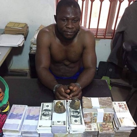 Mallam Mununi allegedly took GHC81,000 from his victim and gave him GHC1.5m in fake currencies