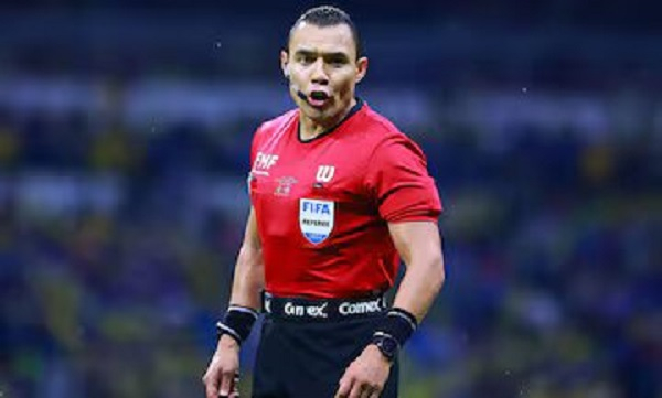 Mexican referee Marco Antonio Ortiz
